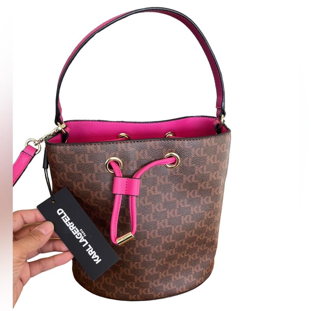 Karl Lagerfeld bucket bag